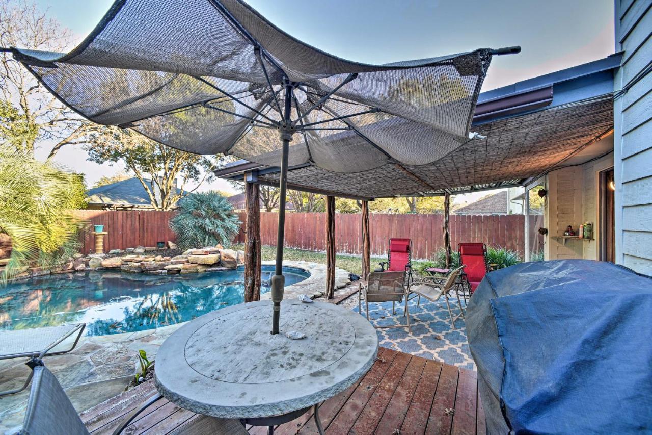 Peaceful San Antonio Oasis With Private Pool And Grill别墅 外观 照片